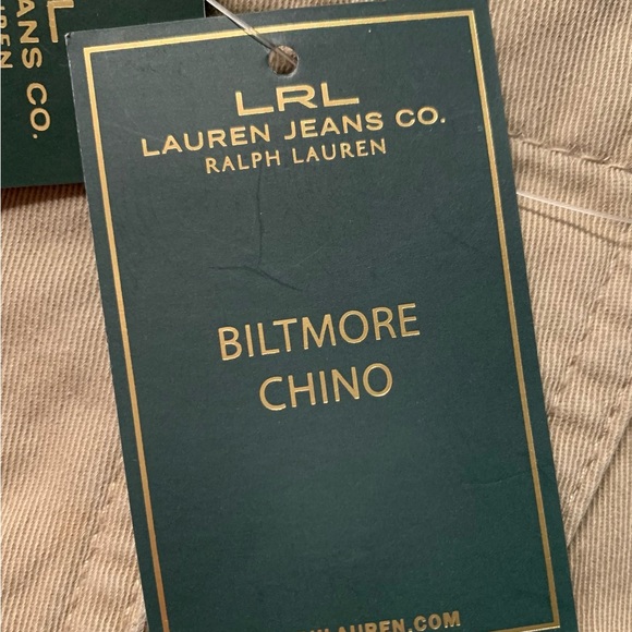 Lauren Ralph Lauren Biltmore Chino Pants NWT - SZ 10 - Picture 6 of 13